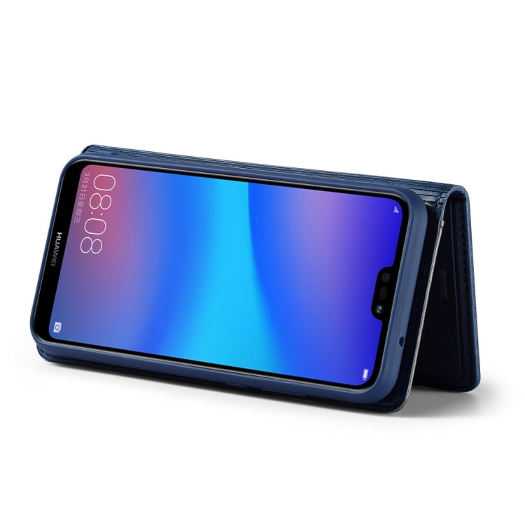 For Huawei P20 Lite LC.IMEEKE LC-001 Series PU + TPU Color Matching Frosted Horizontal Flip Leather Case with Holder & Card Slot