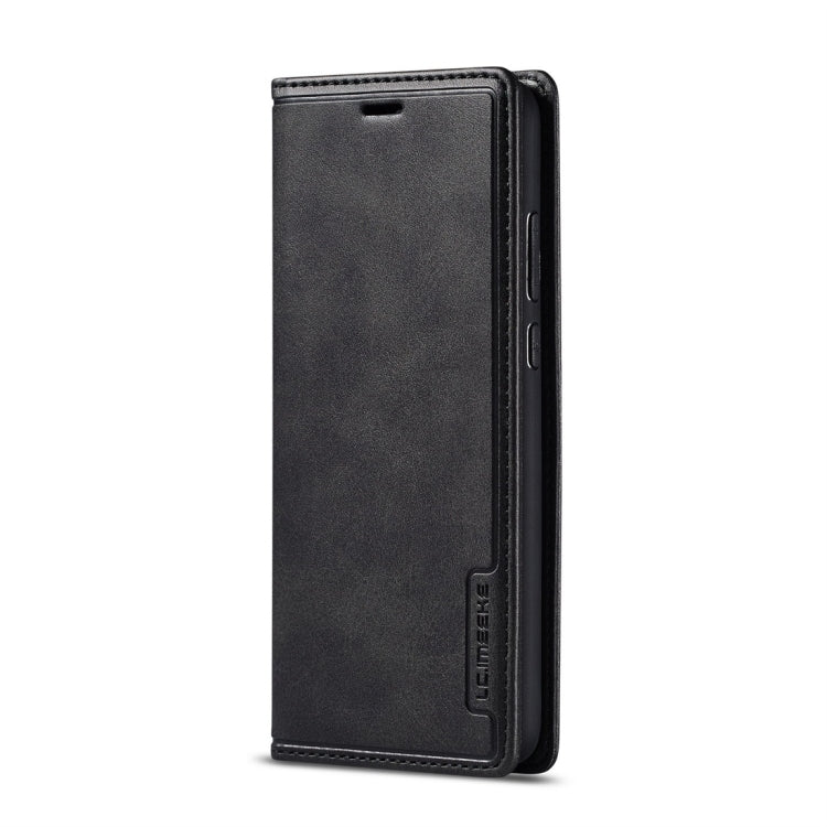 For Huawei P20 LC.IMEEKE LC-001 Series PU + TPU Color Matching Frosted Horizontal Flip Leather Case with Holder & Card Slot