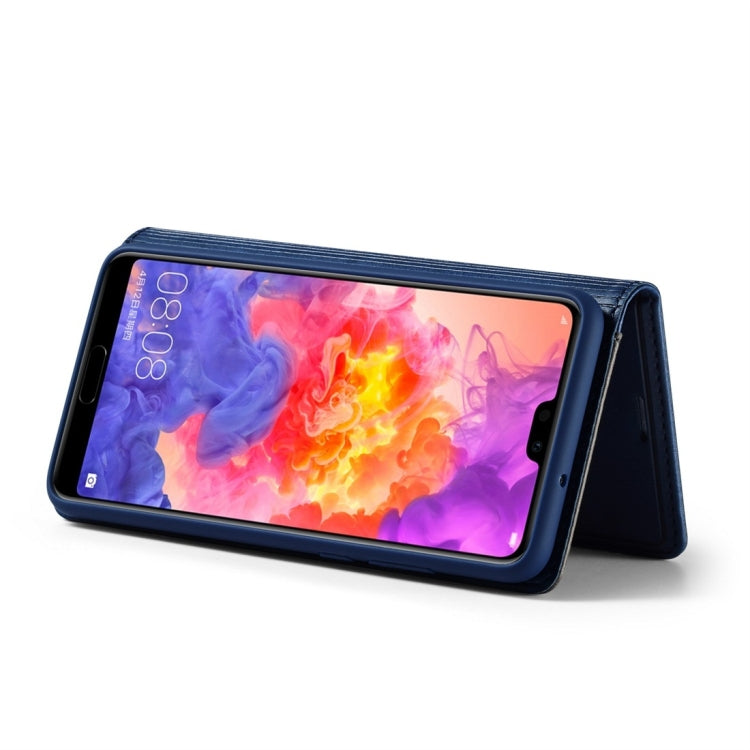 For Huawei P20 LC.IMEEKE LC-001 Series PU + TPU Color Matching Frosted Horizontal Flip Leather Case with Holder & Card Slot