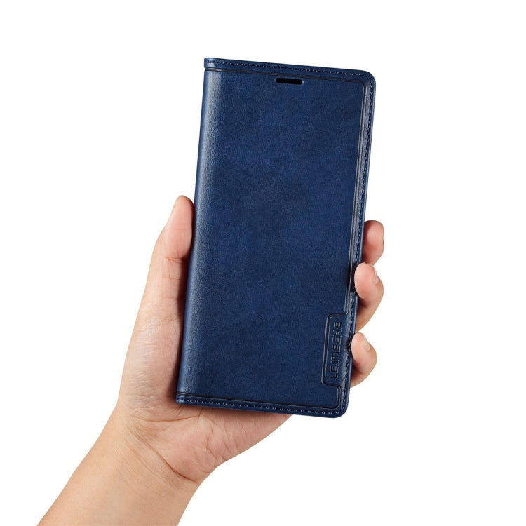 For Huawei P20 Pro LC.IMEEKE LC-001 Series PU + TPU Color Matching Frosted Horizontal Flip Leather Case with Holder & Card Slot
