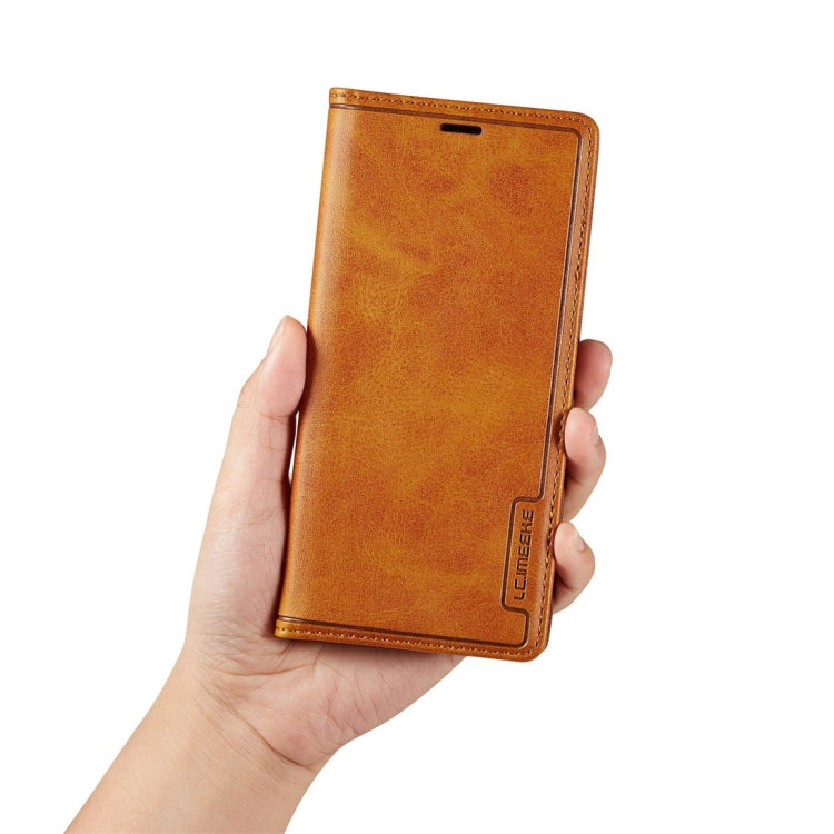For Huawei P20 Pro LC.IMEEKE LC-001 Series PU + TPU Color Matching Frosted Horizontal Flip Leather Case with Holder & Card Slot