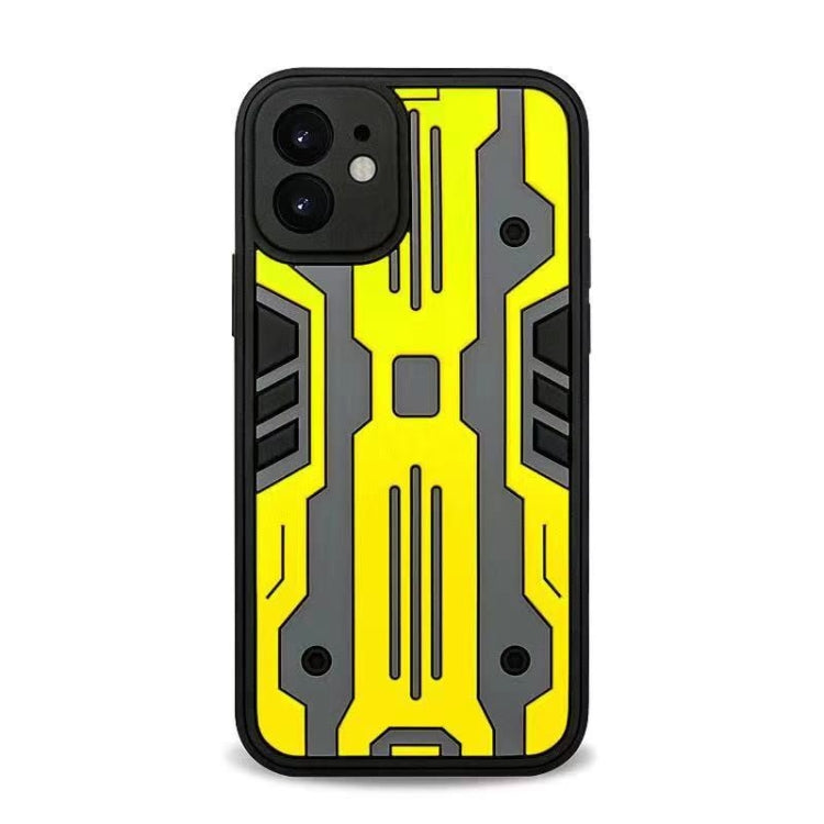 For iPhone 12 Armor Matte PC + TPU Shockproof Case