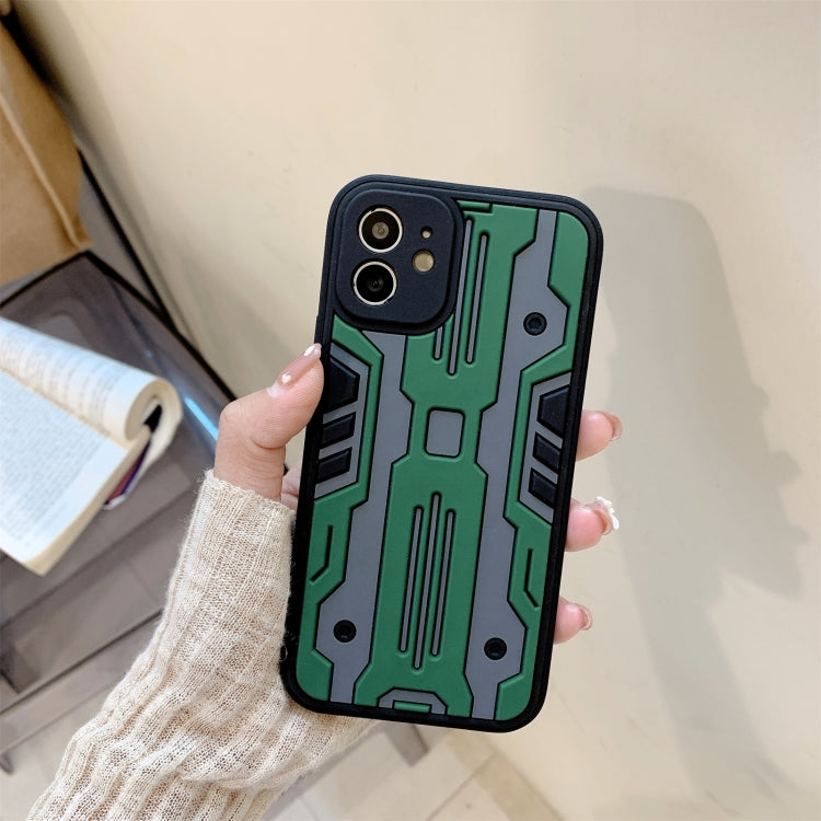 For iPhone 12 Pro Armor Matte PC + TPU Shockproof Case