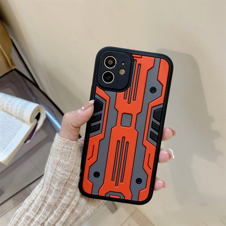 For iPhone 12 Pro Max Armor Matte PC + TPU Shockproof Case