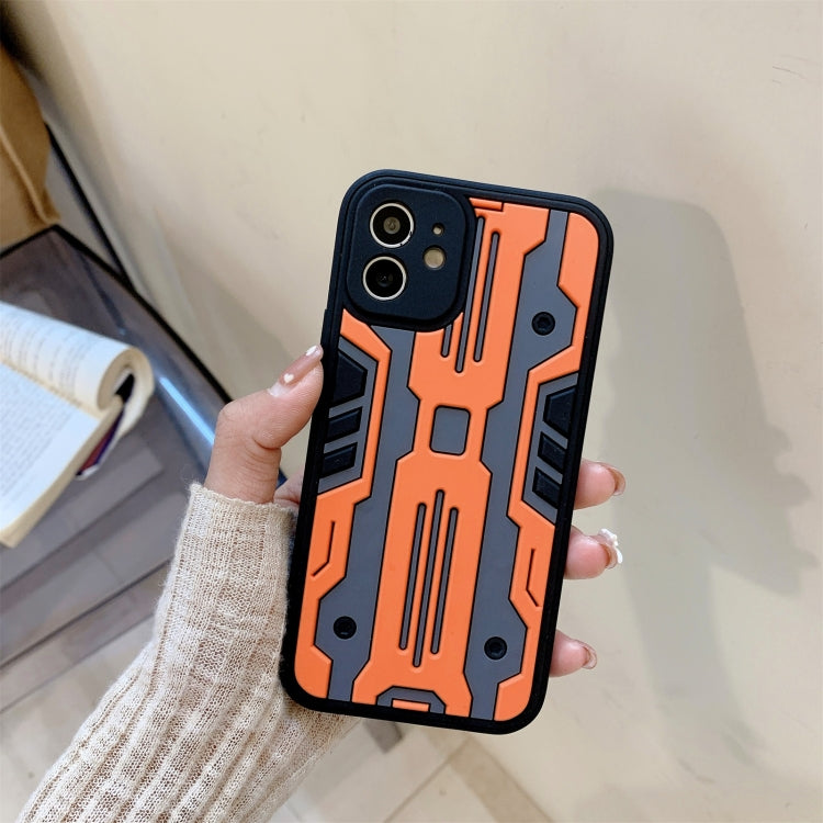 For iPhone 12 Pro Max Armor Matte PC + TPU Shockproof Case