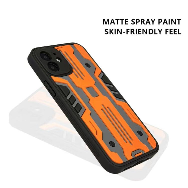 For iPhone 12 Pro Max Armor Matte PC + TPU Shockproof Case