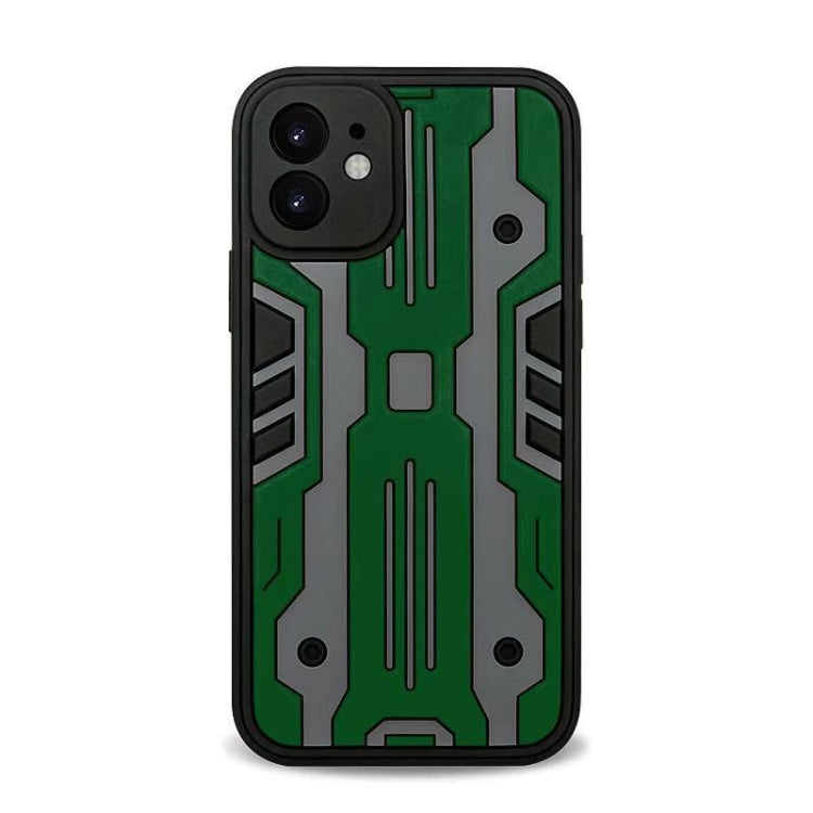 For iPhone 11 Pro Max Armor Matte PC + TPU Shockproof Case