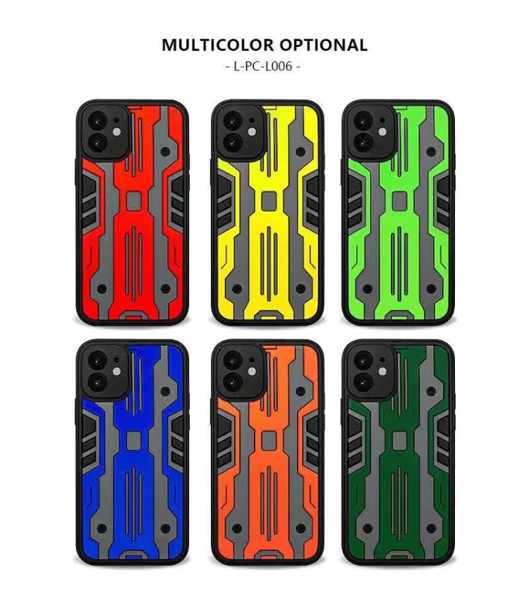 For iPhone 11 Pro Max Armor Matte PC + TPU Shockproof Case