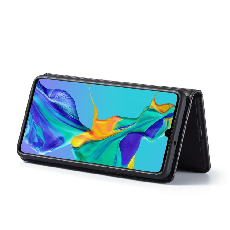 For Huawei P30 LC.IMEEKE LC-001 Series PU + TPU Color Matching Frosted Horizontal Flip Leather Case with Holder & Card Slot