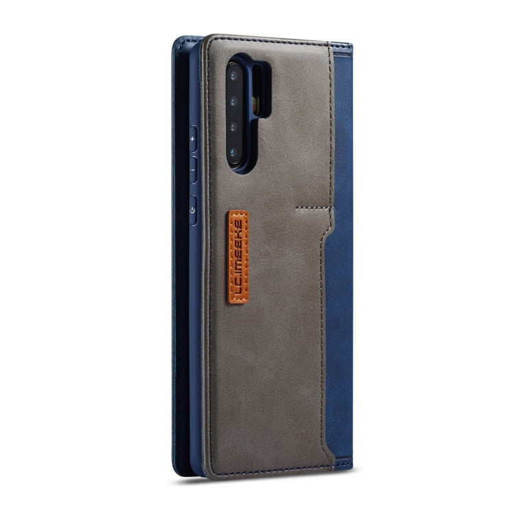 For Huawei P30 Pro LC.IMEEKE LC-001 Series PU + TPU Color Matching Frosted Horizontal Flip Leather Case with Holder & Card Slot