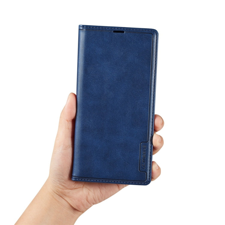 For Huawei P30 Pro LC.IMEEKE LC-001 Series PU + TPU Color Matching Frosted Horizontal Flip Leather Case with Holder & Card Slot