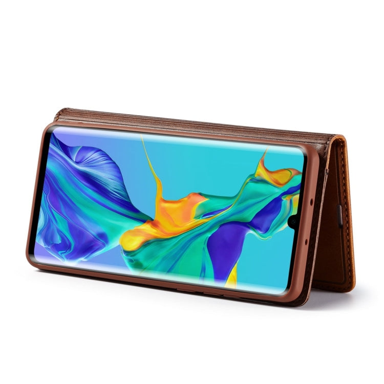 For Huawei P30 Pro LC.IMEEKE LC-001 Series PU + TPU Color Matching Frosted Horizontal Flip Leather Case with Holder & Card Slot