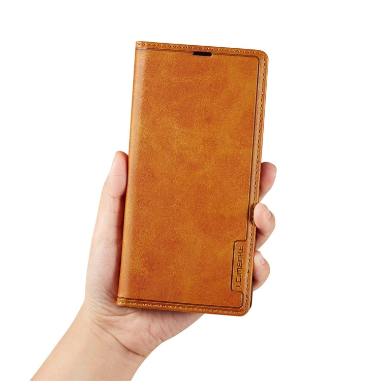 For Huawei P30 Pro LC.IMEEKE LC-001 Series PU + TPU Color Matching Frosted Horizontal Flip Leather Case with Holder & Card Slot