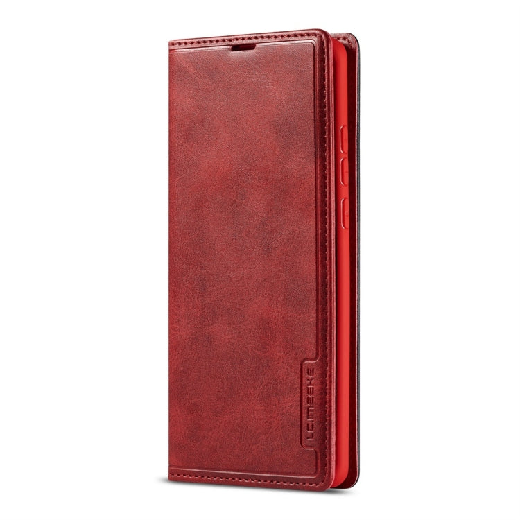 For Huawei P30 Pro LC.IMEEKE LC-001 Series PU + TPU Color Matching Frosted Horizontal Flip Leather Case with Holder & Card Slot