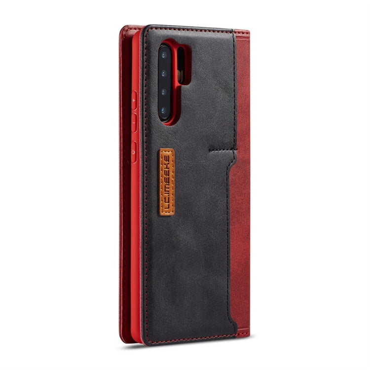 For Huawei P30 Pro LC.IMEEKE LC-001 Series PU + TPU Color Matching Frosted Horizontal Flip Leather Case with Holder & Card Slot