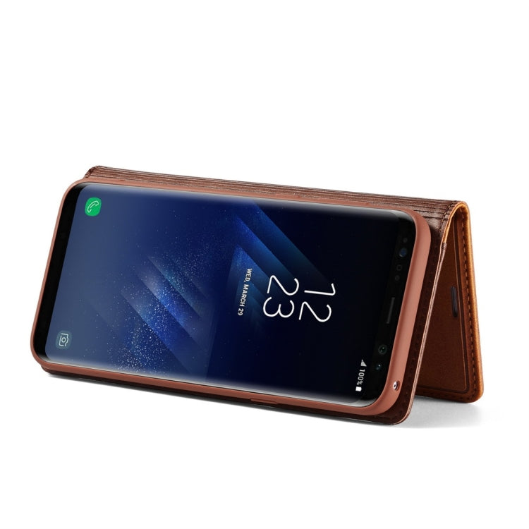 For Galaxy S8 LC.IMEEKE LC-001 Series PU + TPU Color Matching Frosted Horizontal Flip Leather Case with Holder & Card Slot