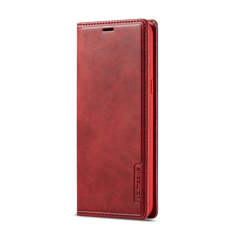 For Galaxy S8 LC.IMEEKE LC-001 Series PU + TPU Color Matching Frosted Horizontal Flip Leather Case with Holder & Card Slot