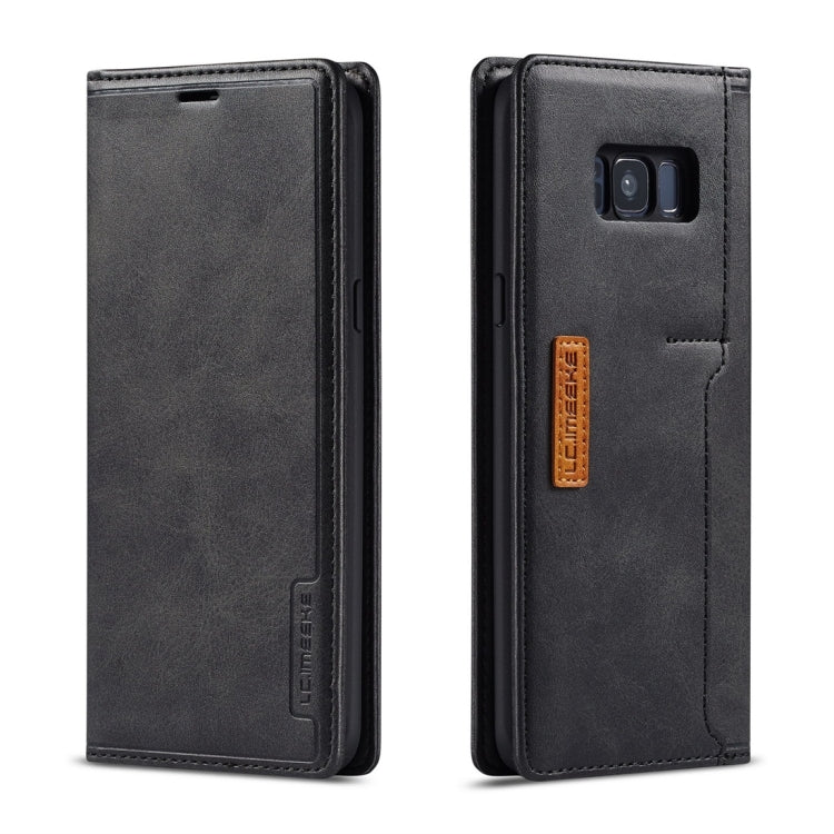 For Galaxy S8+ LC.IMEEKE LC-001 Series PU + TPU Color Matching Frosted Horizontal Flip Leather Case with Holder & Card Slot