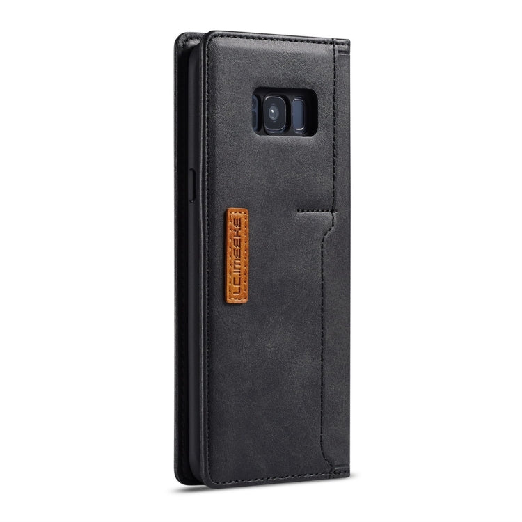 For Galaxy S8+ LC.IMEEKE LC-001 Series PU + TPU Color Matching Frosted Horizontal Flip Leather Case with Holder & Card Slot
