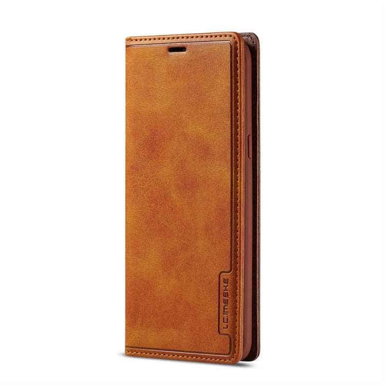 For Galaxy S8+ LC.IMEEKE LC-001 Series PU + TPU Color Matching Frosted Horizontal Flip Leather Case with Holder & Card Slot