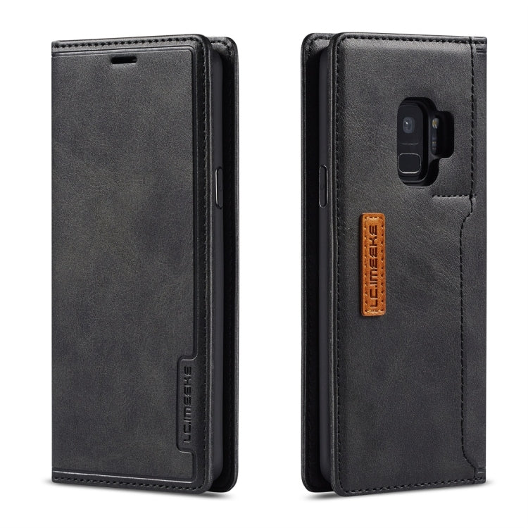 For Galaxy S9 LC.IMEEKE LC-001 Series PU + TPU Color Matching Frosted Horizontal Flip Leather Case with Holder & Card Slot