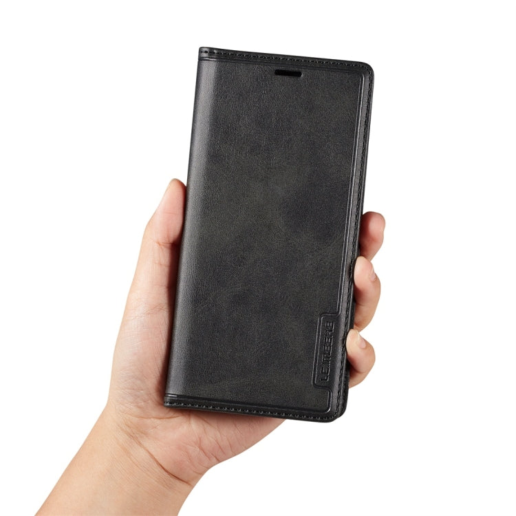 For Galaxy S9 LC.IMEEKE LC-001 Series PU + TPU Color Matching Frosted Horizontal Flip Leather Case with Holder & Card Slot