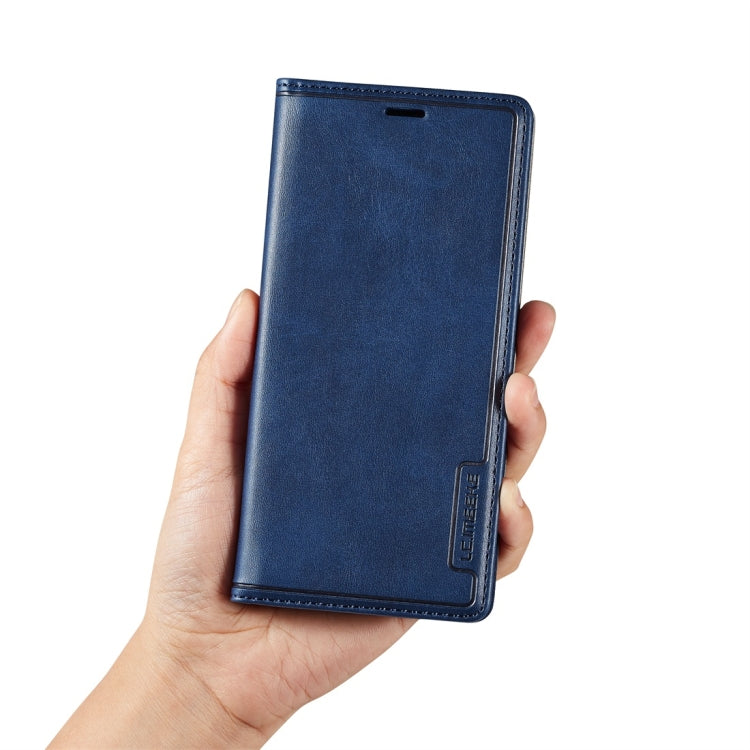 For Galaxy S9 LC.IMEEKE LC-001 Series PU + TPU Color Matching Frosted Horizontal Flip Leather Case with Holder & Card Slot