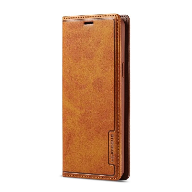 For Galaxy S9 LC.IMEEKE LC-001 Series PU + TPU Color Matching Frosted Horizontal Flip Leather Case with Holder & Card Slot