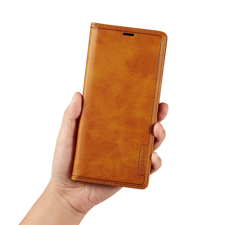 For Galaxy S10+ LC.IMEEKE LC-001 Series PU + TPU Color Matching Frosted Horizontal Flip Leather Case with Holder & Card Slot