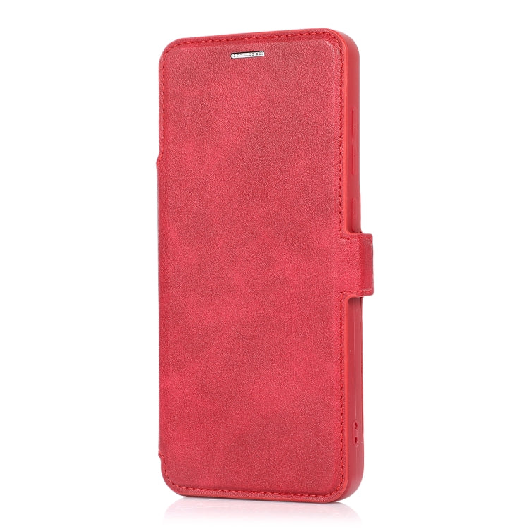 For Samsung Galaxy A21s Push Window Double Buckle PU + Silicone Horizontal Flip Leather Case with Holder & Card Slot