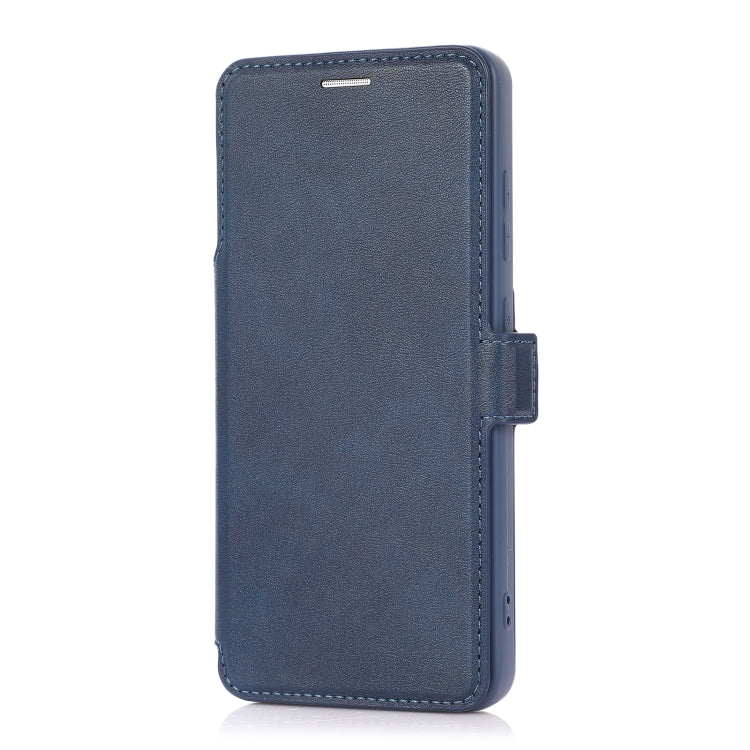 For Samsung Galaxy A52 5G / 4G Push Window Double Buckle PU + Silicone Horizontal Flip Leather Case with Holder & Card Slot