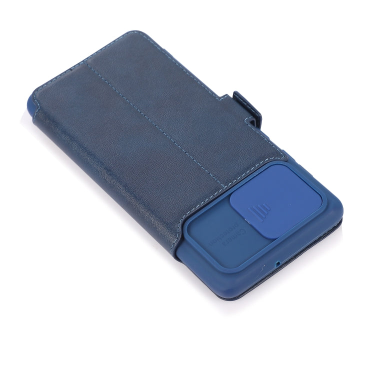 For Samsung Galaxy A71 Push Window Double Buckle PU + Silicone Horizontal Flip Leather Case with Holder & Card Slot