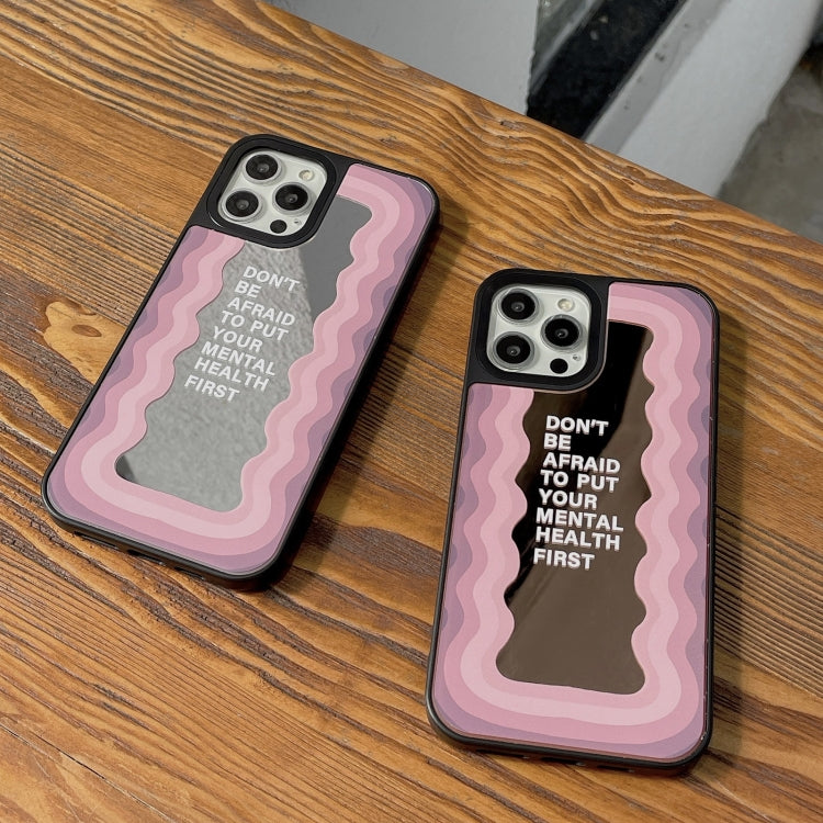 For iPhone 12 Pro Max Mirror Series TPU Accurate Hole Protective Case
