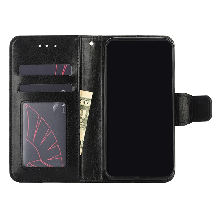 For iPhone 13 mini Crystal Texture Horizontal Flip Leather Case with Holder & Card Slots & Wallet