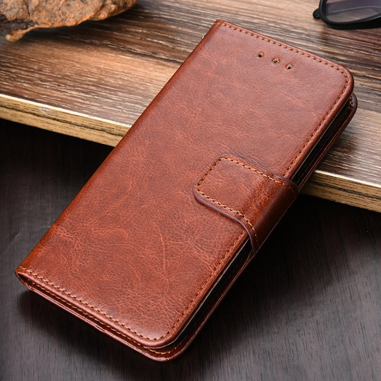 For iPhone 13 mini Crystal Texture Horizontal Flip Leather Case with Holder & Card Slots & Wallet