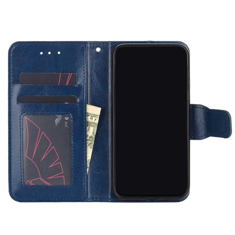 For iPhone 13 mini Crystal Texture Horizontal Flip Leather Case with Holder & Card Slots & Wallet