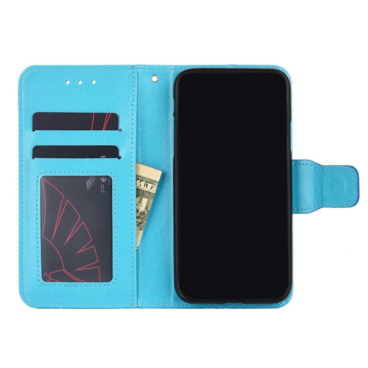 For iPhone 13 mini Crystal Texture Horizontal Flip Leather Case with Holder & Card Slots & Wallet