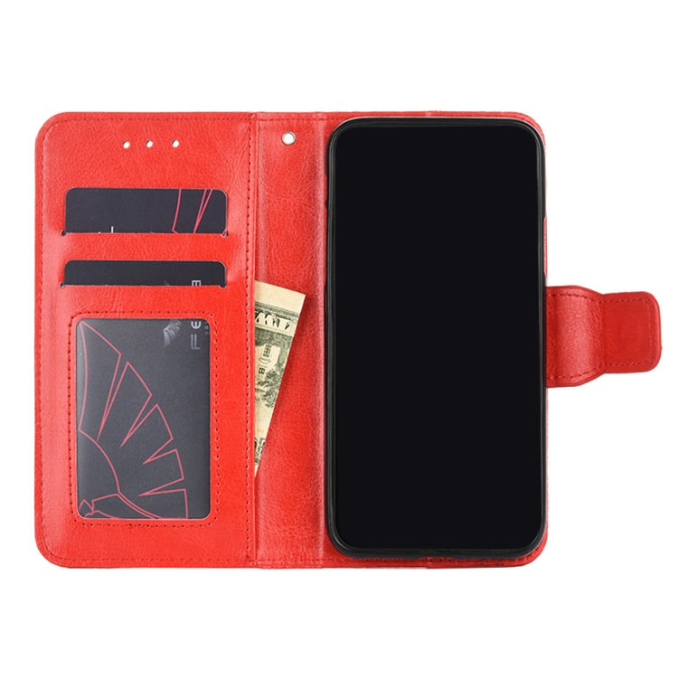 For iPhone 13 mini Crystal Texture Horizontal Flip Leather Case with Holder & Card Slots & Wallet