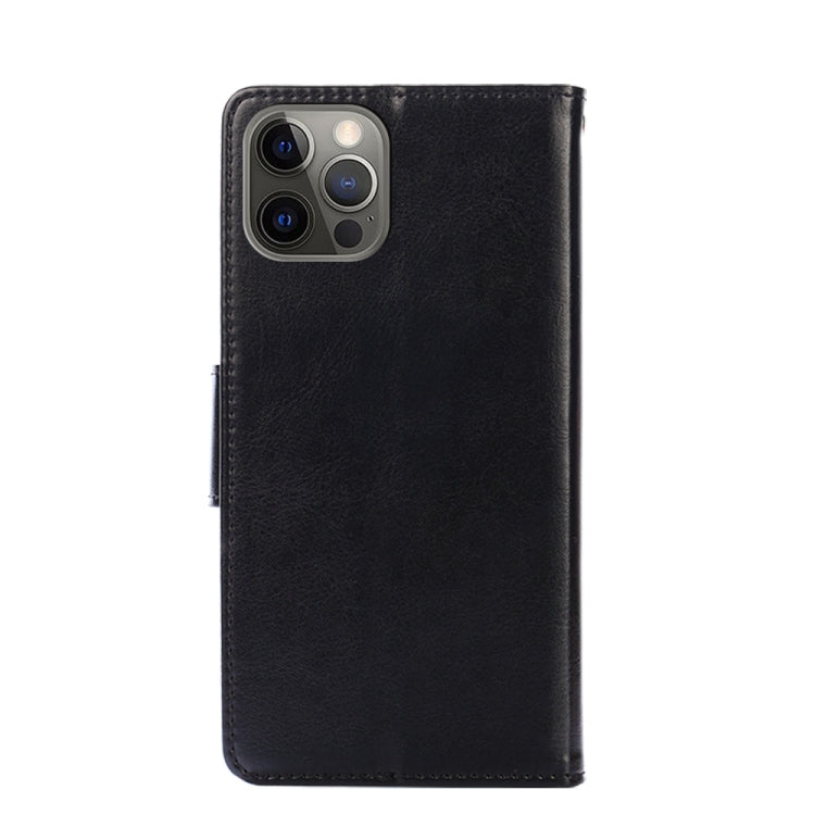 For iPhone 13 Pro Crystal Texture Horizontal Flip Leather Case with Holder & Card Slots & Wallet