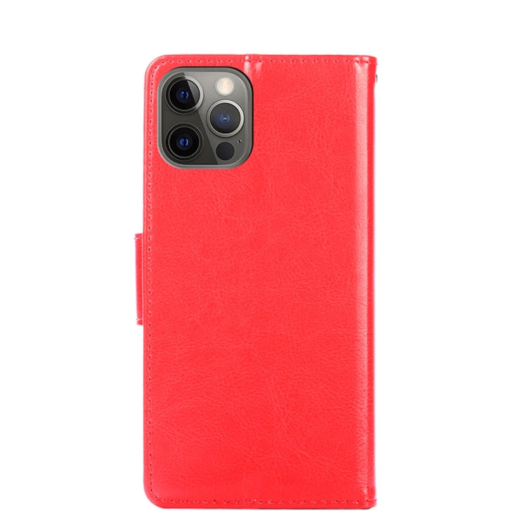 For iPhone 13 Pro Crystal Texture Horizontal Flip Leather Case with Holder & Card Slots & Wallet
