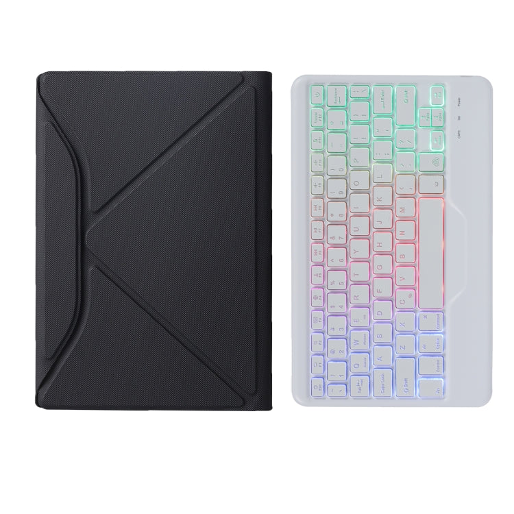 BM13S Backlight Edition Diamond Texture Detachable Bluetooth Keyboard Leather Tablet Case with Pen Slot & Triangular Back Support For Lenovo Pad Pro 11.5 inch 2021 TB-J716F / Tab P11 Pro 11.5 inch TB-J706F