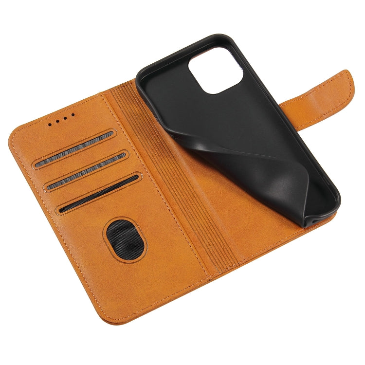 For iPhone 13 mini Calf Texture Buckle Horizontal Flip Leather Case with Holder & Card Slots & Wallet