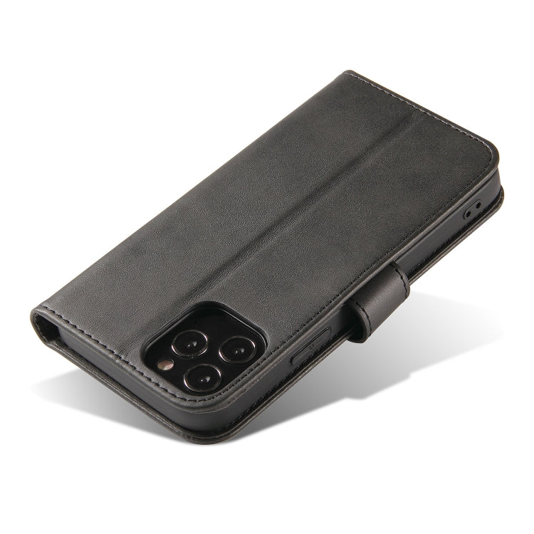 For iPhone 13 Calf Texture Buckle Horizontal Flip Leather Case with Holder & Card Slots & Wallet