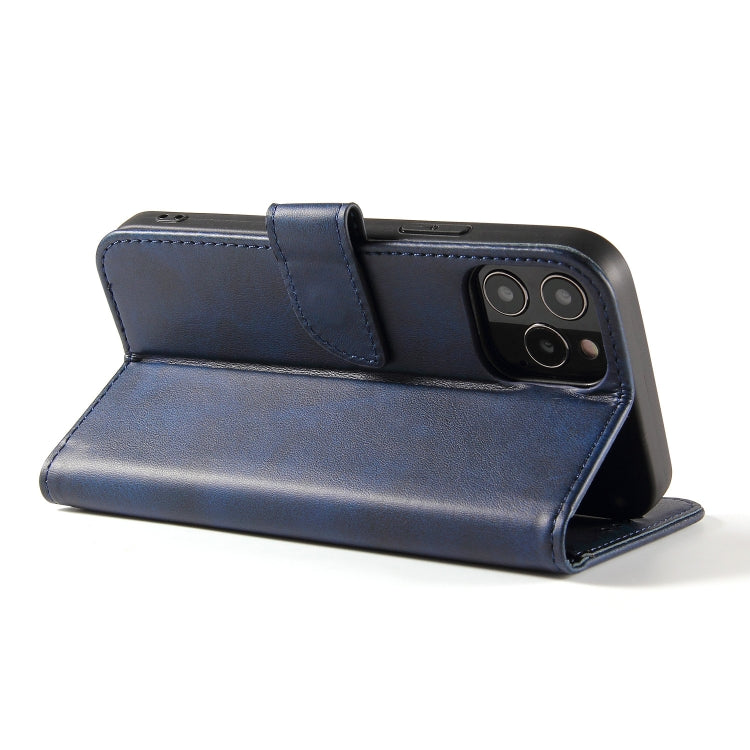 For iPhone 13 Calf Texture Buckle Horizontal Flip Leather Case with Holder & Card Slots & Wallet