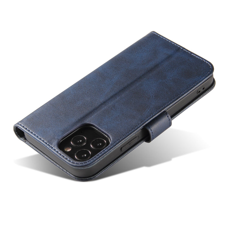 For iPhone 13 Calf Texture Buckle Horizontal Flip Leather Case with Holder & Card Slots & Wallet