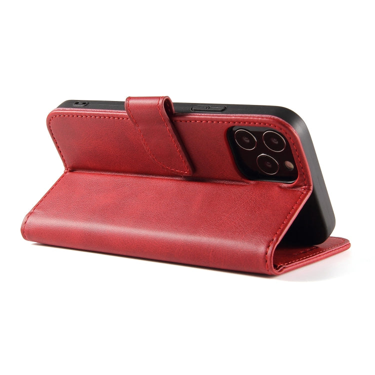 For iPhone 13 Calf Texture Buckle Horizontal Flip Leather Case with Holder & Card Slots & Wallet