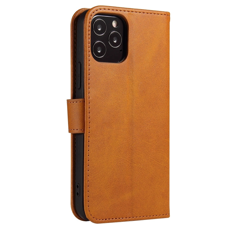 For iPhone 13 Pro Calf Texture Buckle Horizontal Flip Leather Case with Holder & Card Slots & Wallet