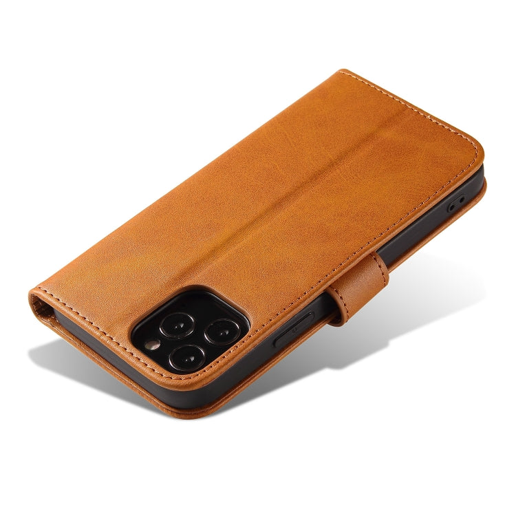 For iPhone 13 Pro Calf Texture Buckle Horizontal Flip Leather Case with Holder & Card Slots & Wallet
