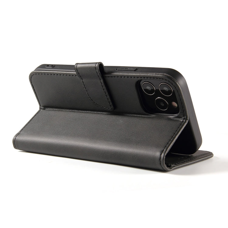 For iPhone 13 Pro Calf Texture Buckle Horizontal Flip Leather Case with Holder & Card Slots & Wallet