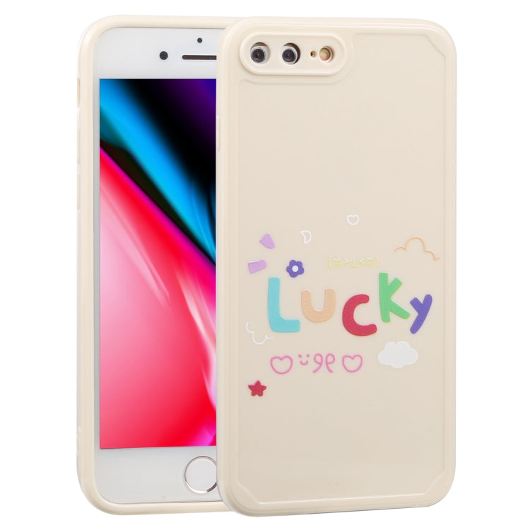 Lucky Letters TPU Soft Shockproof Case For iPhone 8 Plus / 7 Plus